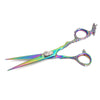 opened dragon scissor in white background color