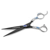 dry cutting shears black silver jeweled