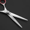 hair shears blades with taichi logo on it