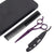 Hair Shears with razor, comb and leather pouch